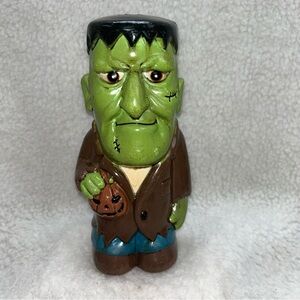 Dynagood 2001 Frankenstein blow mold Halloween decor 9" table top decor big head